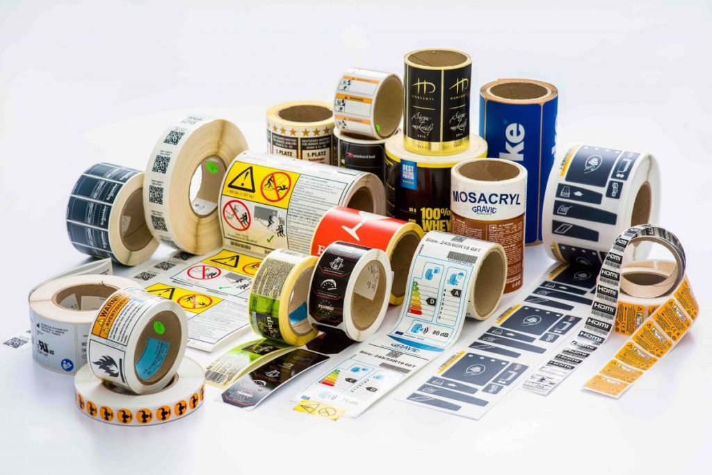 چاپ لیبل پشت چسب دار - قاصدک پرینت