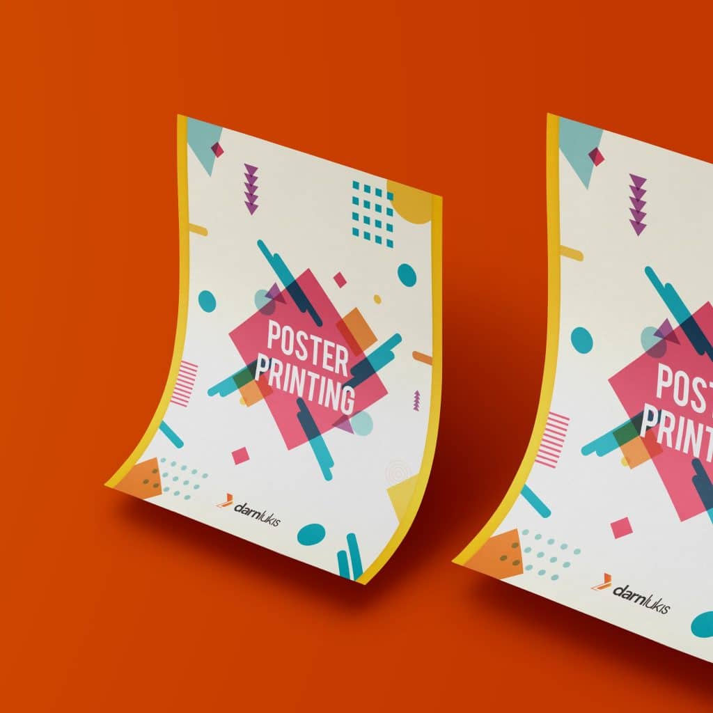 چاپ پوستر با ابعاد دلخواه