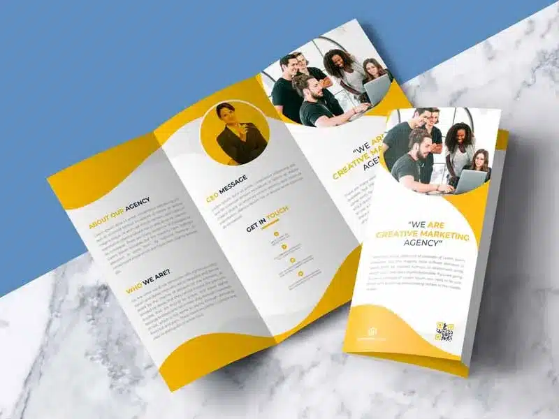 قیمت چاپ بروشور افست