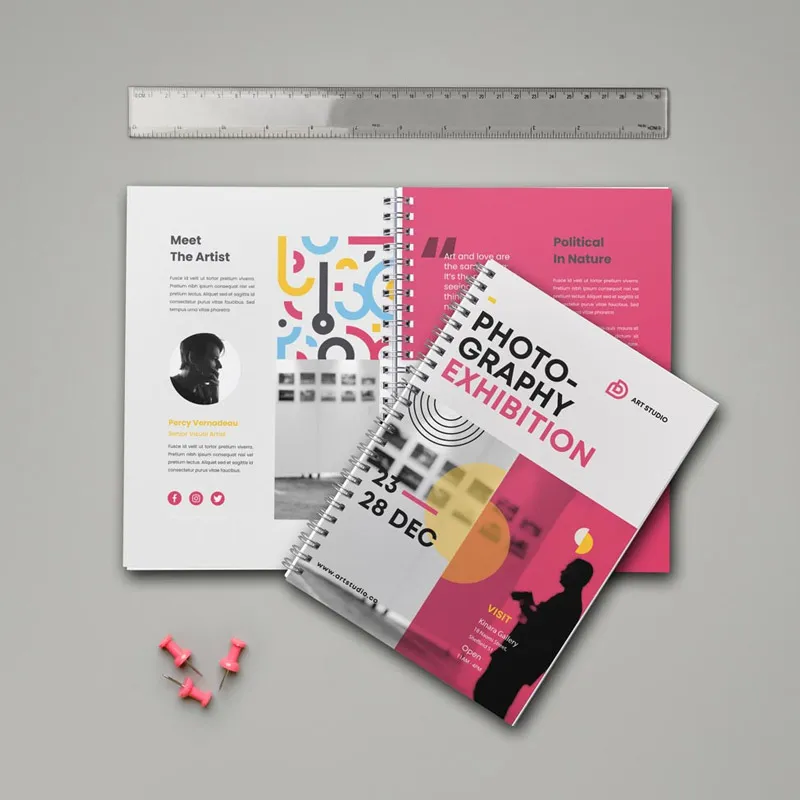 چاپ کاتالوگ سیمی