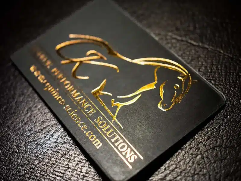 چاپ کارت ویزیت طلاکوب ارزان