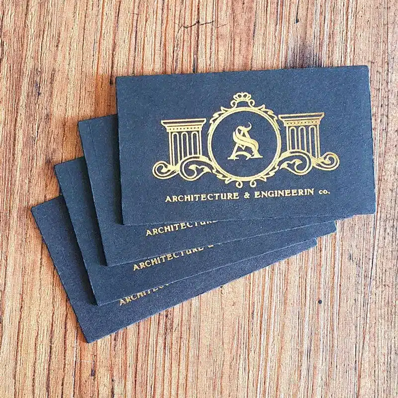 چاپ کارت ویزیت طلاکوب در تهران