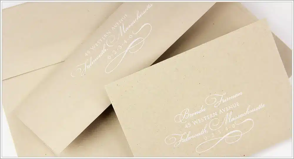 چاپ پاکت نامه کرافت