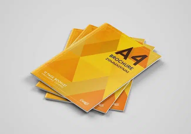 مزایای چاپ بروشور A4