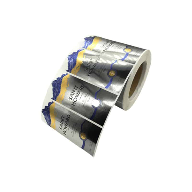 چاپ لیبل متالایز نقرهای