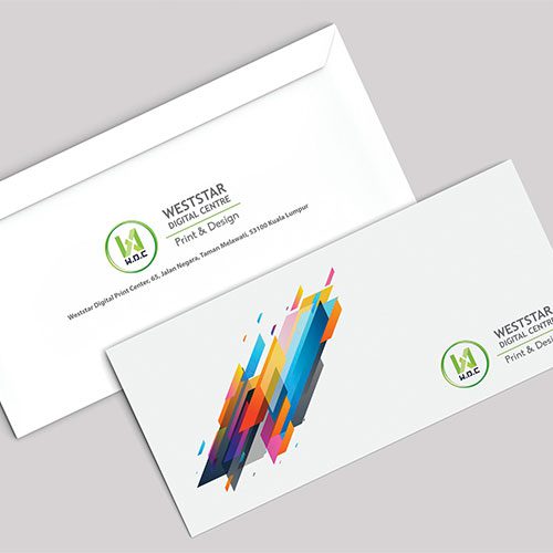 چاپ پاکت کاغذ فانتزی