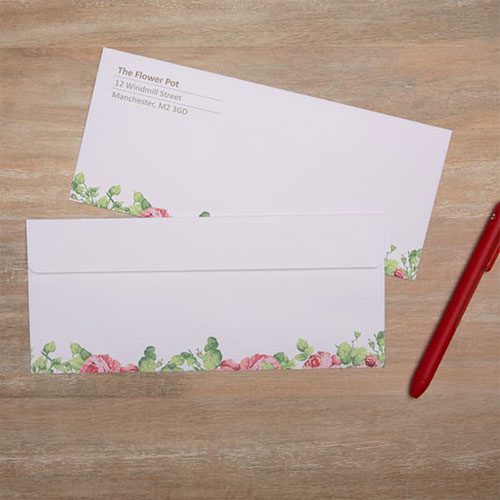 چاپ پاکت کاغذ فانتزی