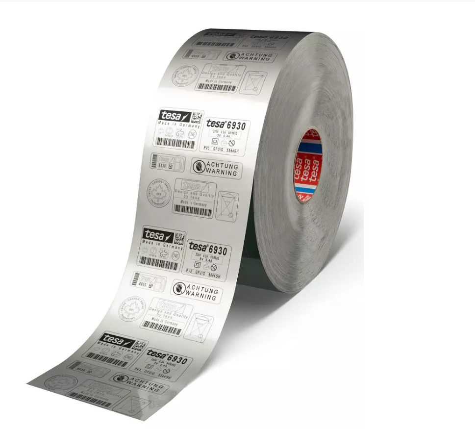 چاپ لیبل متالایز نقره‌ای