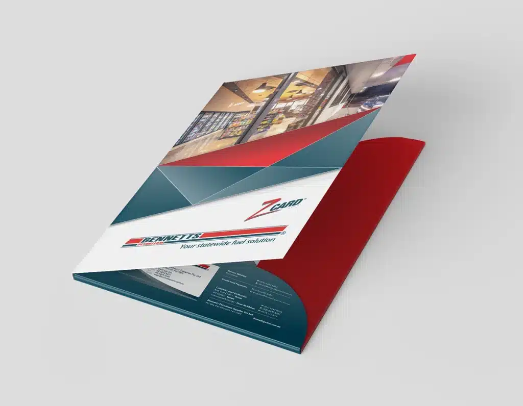 کاربردهای چاپ فولدر 4 رنگ